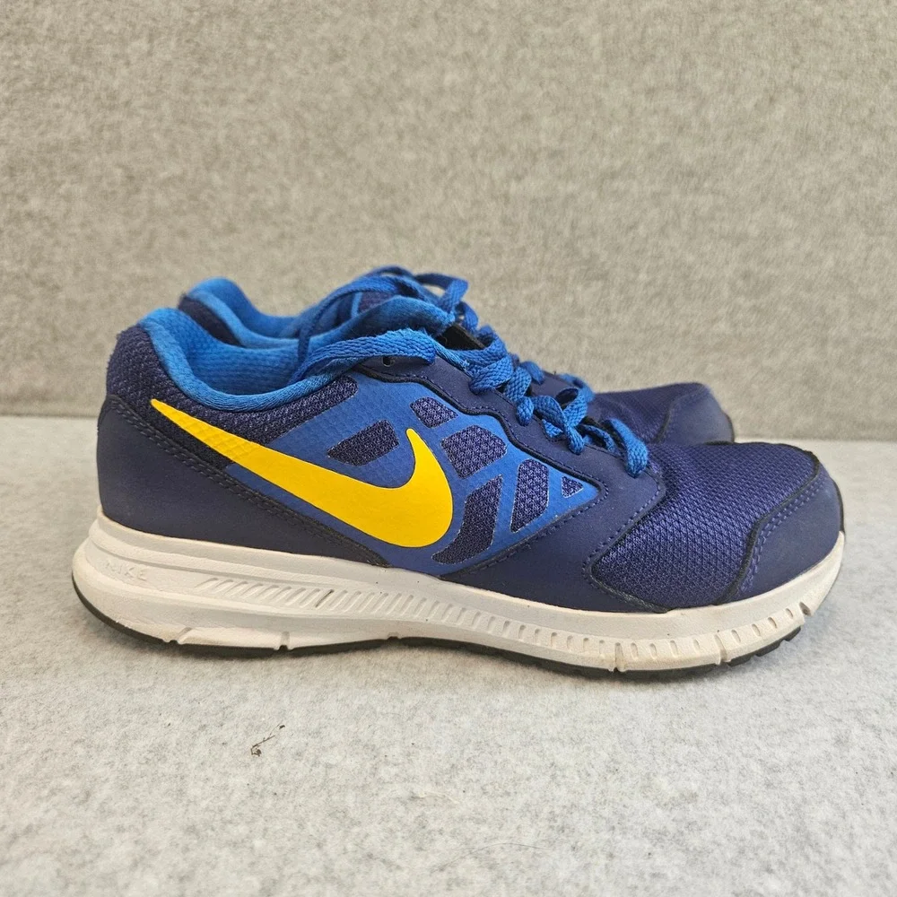 NIKE DOWNSHIFTER 6 KIDS | Running Shoes Blue Yellow Size 4Y